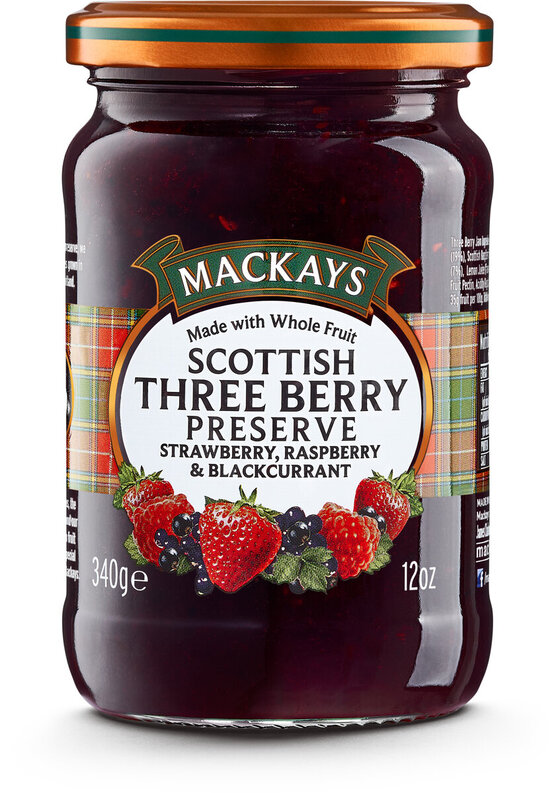   Scottish Three Berry Preserve