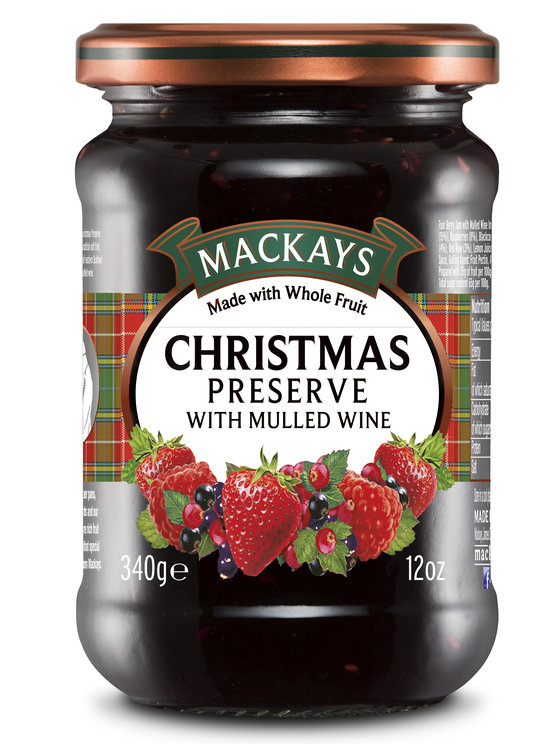 Christmas Preserve with mulled wine