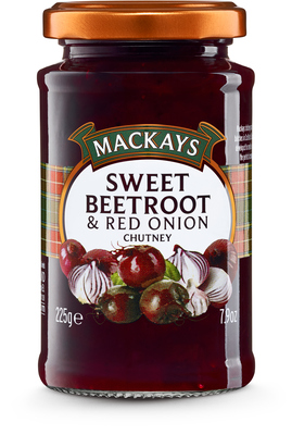 View the   Sweet Beetroot & Red Onion Chutney online at Mackays