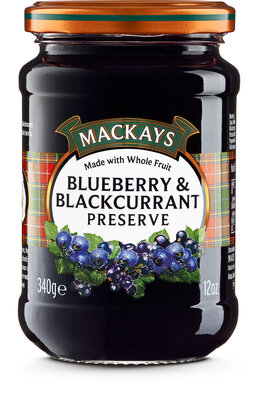 View the   Blueberrry & Blackcurrant Preserve online at Mackays